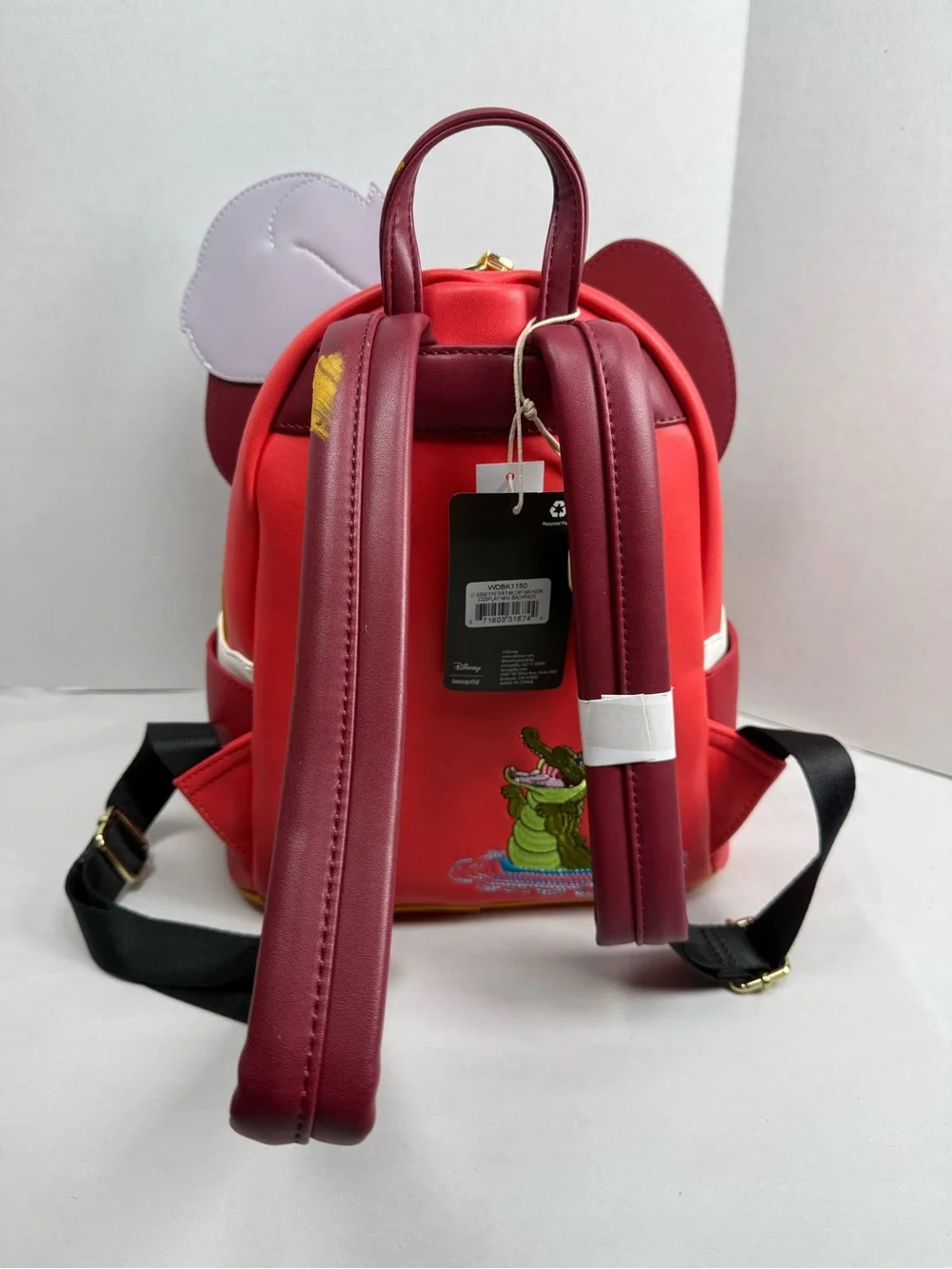 Loungefly Disney Peter Pan Captain Hook Cosplay Mini Backpack